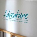 adventure wall decal