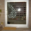 snowflake wall decals